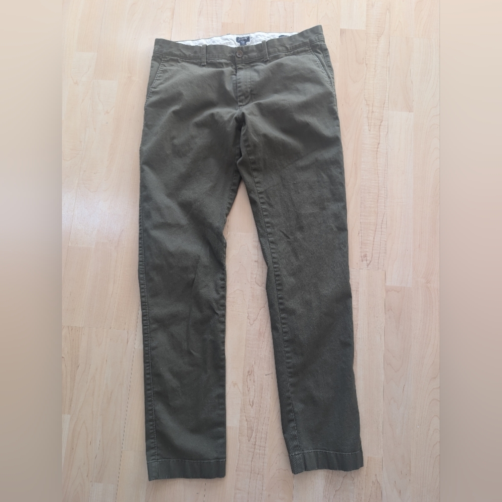 Men's J Crew Olive Green Pants